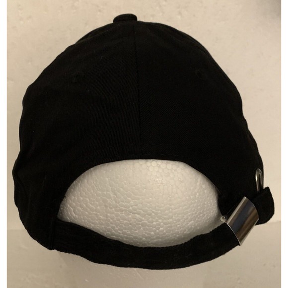 Waynes World Hat Cap Adjustable Black TV Show Movie Garth Mens 90s - Picture 5 of 14